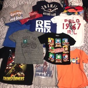 11 toddler tee shirts